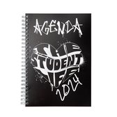 Schoolagenda 2023-2024 | Fotofabriek Agenda A5 Ringband| Agenda 2024 volwassenen | Planner | Weekagenda 2024 | Graffiti