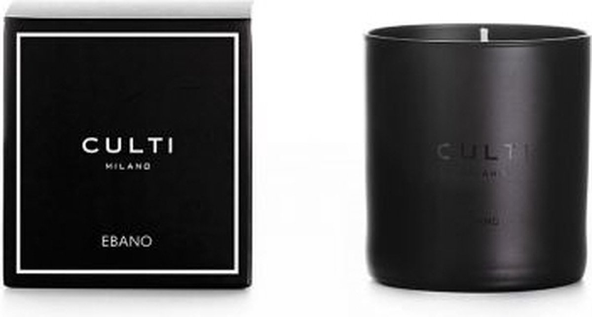 Culti Candles Ebano Geurkaars Black Label 270gr