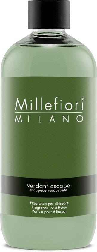 Millefiori Milano Navulling voor Geurstokjes 500 ml - Verdant Escape
