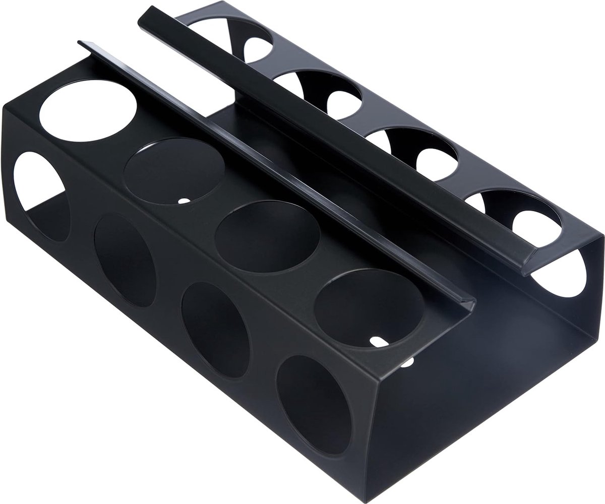 Goedkoopste vuilniszakkendispenser, staal, antraciet, 8 x 13 x 22,2 cm trash bag dispenser, steel, anthracite, 8 x 13 x 22.2 cm