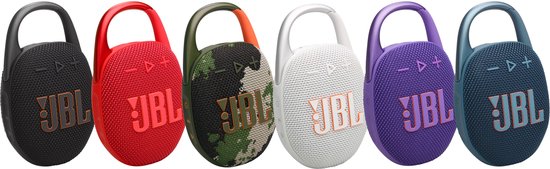 JBL Clip 5 - Draagbare Bluetooth Mini Speaker - Met Haak om te hangen - Draadloos Muziek Box - 12 uur - Waterbestendig - IP67 - Camo — afbeelding 4