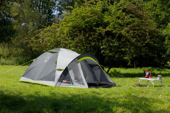 Coleman Darwin 3 Plus Koepeltent - 3-Persoons - Grijs