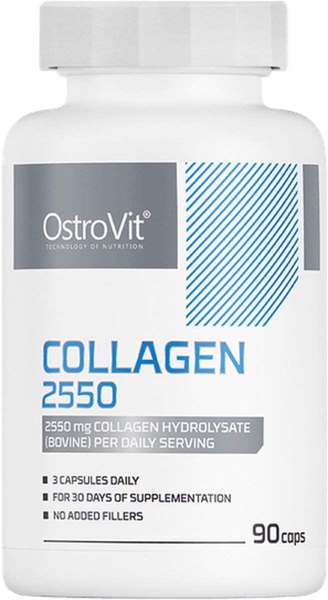 Goedkoopste Collageen - OstroVit Collageen 2550 mg 90 capsules - 90 Capsules