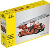 1:24 Heller 80780 Camion de Pompier Delahaye Type 103 - Maquette Plastique Pompiers