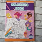 Colouring book zeemeerminnen, kleurboek, 72 kleurplaten, creatief