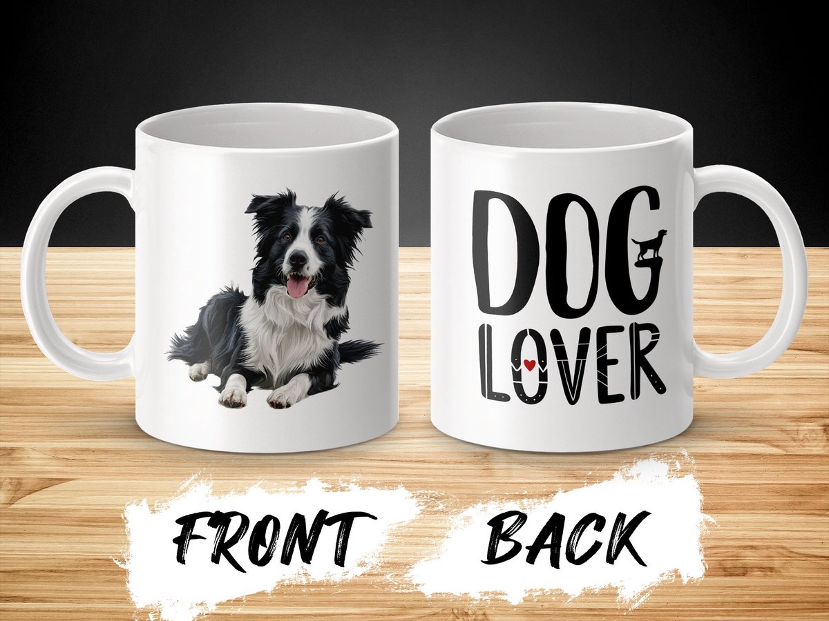 Mok Border collie dog - hond/ Dog lover