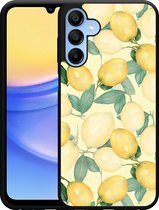 Cazy Hardcase Hoesje geschikt voor Samsung Galaxy A15 / A15 5G Lemons