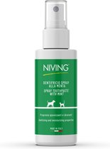 Niving | Tandpasta Spray voor honden en katten | 100 ML | Ontsmettend en Hydraterend | Met Mint