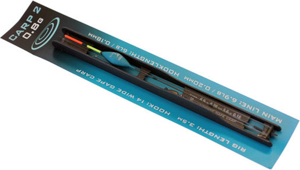 Drennan Pole Rig Carp 2 (3.5m) - Maat : Dobber 0.4g - haak 14 - 0.20mm