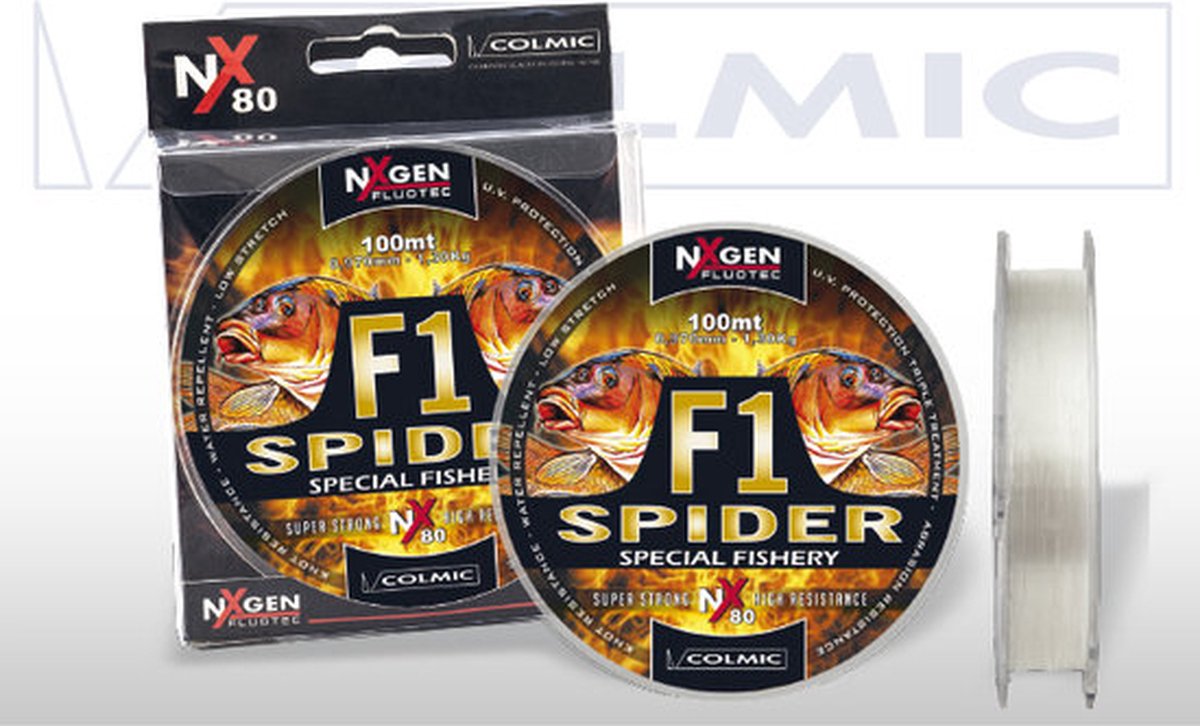 Colmic F1 Spider 100m - Maat : 0.229mm