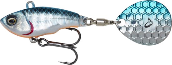Savage Gear Fat Tail Spin 6,5cm, 16g Sinking - Söder Hot Tail Motoroil