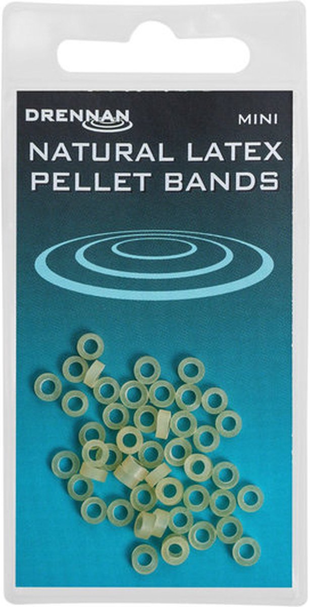 Drennan Natural Latex Pellet Bands - Maat : Medium