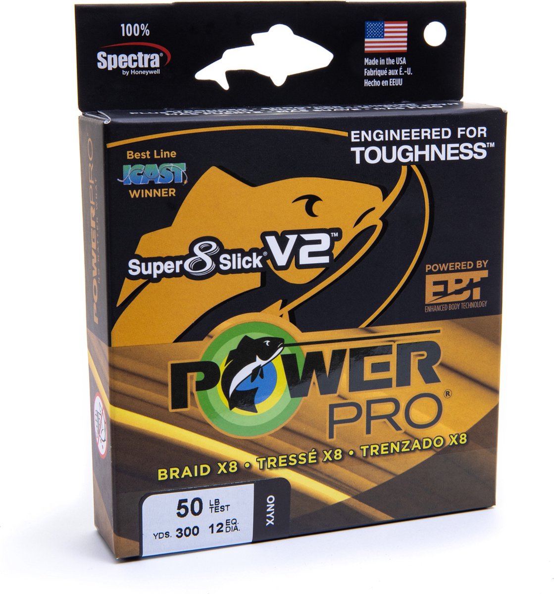 Power Pro Super 8 Slick V2 Gevlochten Vislijn 135 M Grijs 0.130 mm