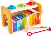 Bekroond duurzaam houten muzikaal beukend speelgoed voor peuters, multifunctioneel en felle kleuren
