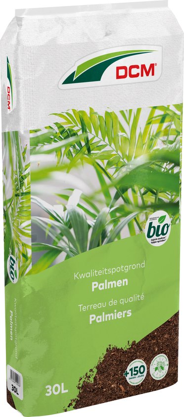 Zelf supergoede palmgrond maken 10 DCM Palmen potgrond - 30L