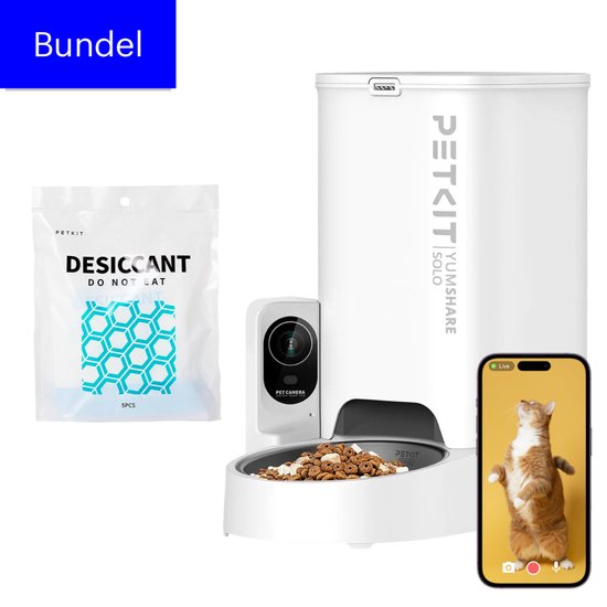 PETKIT YumShare Solo-hopper - Fresh-Lock combo bundel met - PETKIT - €169,00