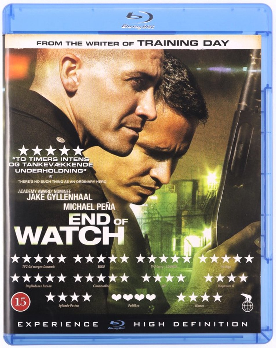 End Of Watch Bluray