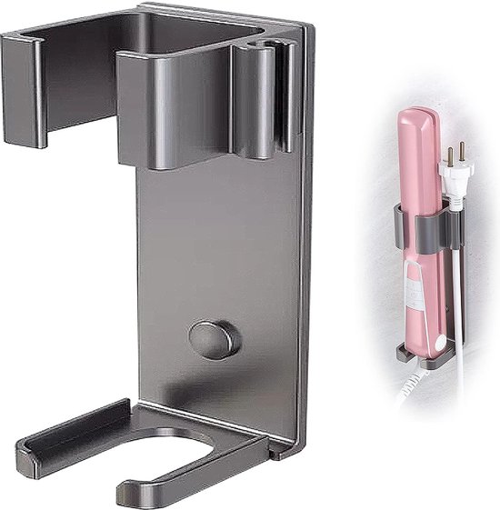 YYBO Wandhalterung Halter Ohne Bohren für Glätteisen, Lockenstab und