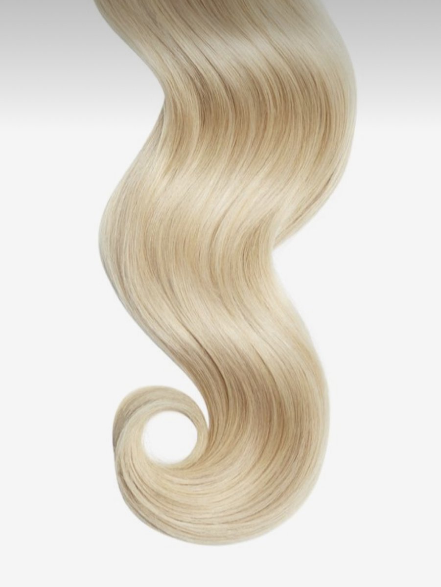 LUXEXTEND Keratin Hair Extensions #60 | Flat Tip | 60 CM | 100 Stuks | 100 gram | Luxury Hair A+ | Human Hair Keratin | Remy Sorted & Double Drawn | Extensions Blond| Extensions Human Hair| Echt Haar | Wax Extensions| Haarverlenging