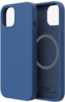 QDOS, Geschikt voor Apple iPhone 13 Touch Pure-hoesje met Snap MagSafe-compatibel, Marineblauw