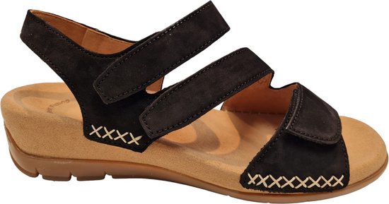 Gabor 43.734.17 - sandale pour femme - noir - taille 38 (EU) 5 (UK)
