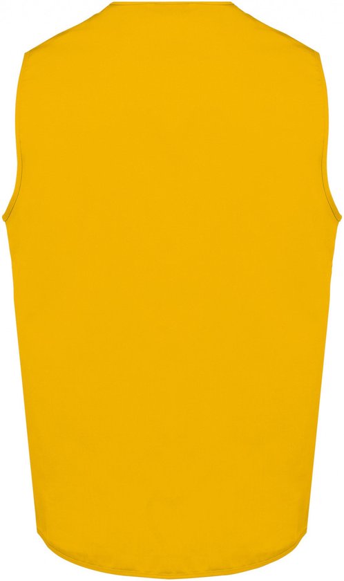 Gilet Unisex 5XL WK. Designed To Work Mouwloos Yellow 65% Polyester, 35% Katoen