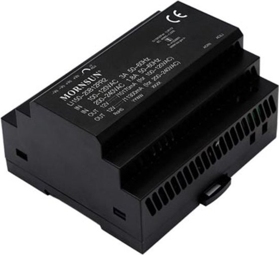 DIN-railvoeding Enkele Uitgang - 24V 3,2A Industriële Voeding