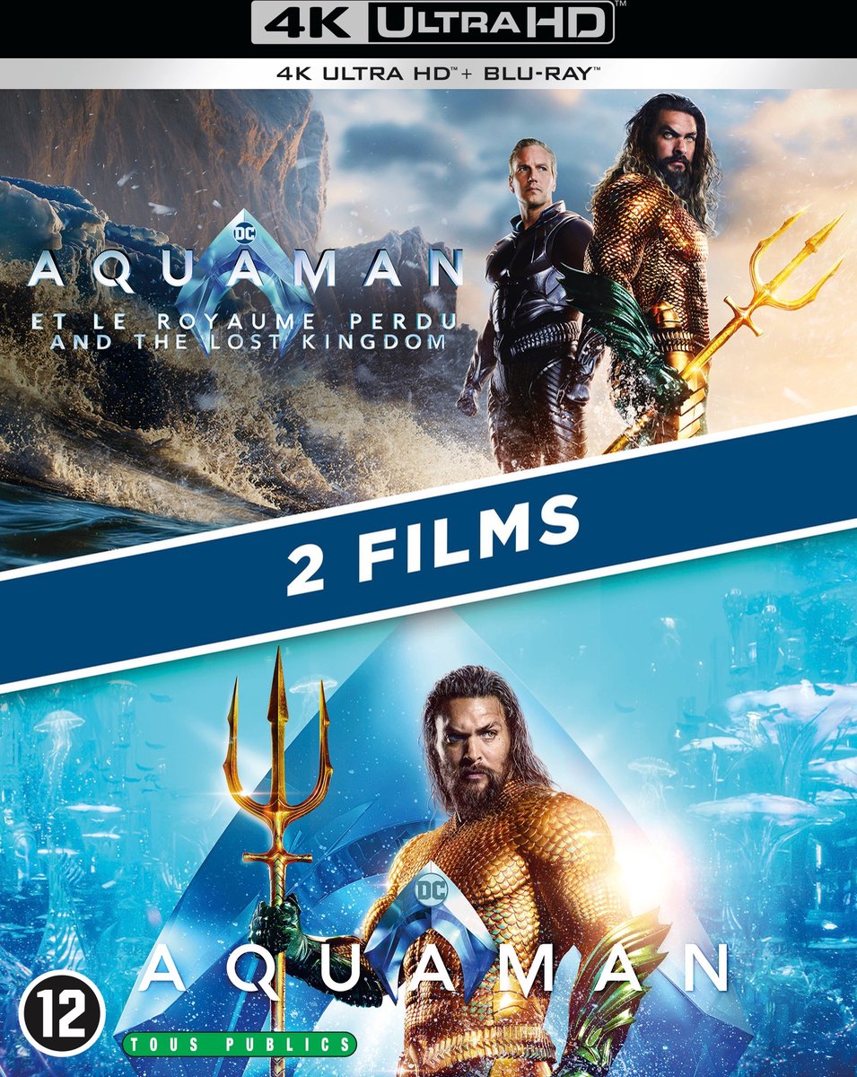 Aquaman 1 - 2 (4K Ultra HD Blu-ray)-