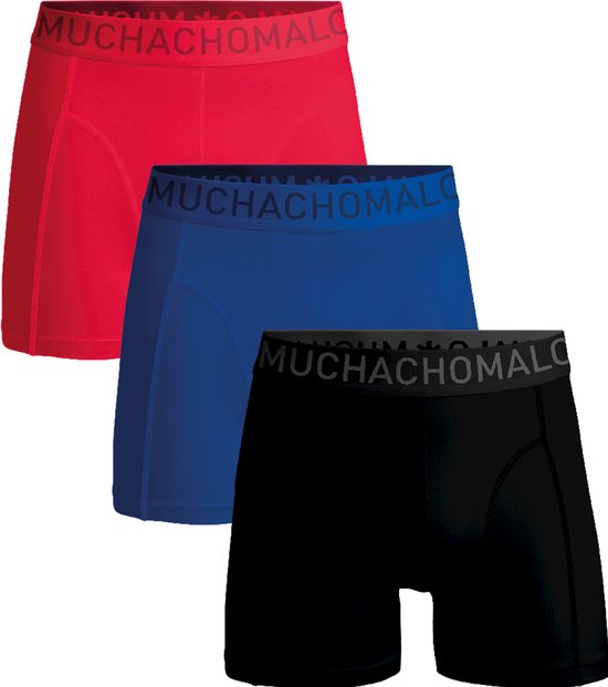 Muchachomalo Microfiber 3 pack u-microfib1010 17 rood blauw