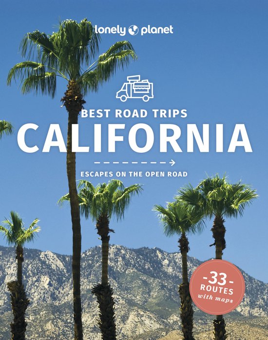 Lonely Planet - Travel Guide Best Road Trips California - cover