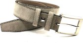 3.5 CM SUEDE RIEM 0004-12 TAUPE MAAT 115