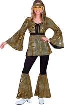 70's Groovy Kostuum Disco Goud | XL