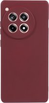 Coverup Colour TPU Back Cover - Geschikt voor OnePlus 12R Hoesje - Wine Red