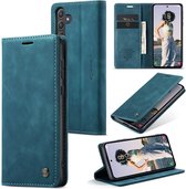 CaseMe Book Case - Geschikt voor Samsung Galaxy A55 Hoesje - Blauw