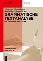 Germanistische Arbeitshefte51- Grammatische Textanalyse