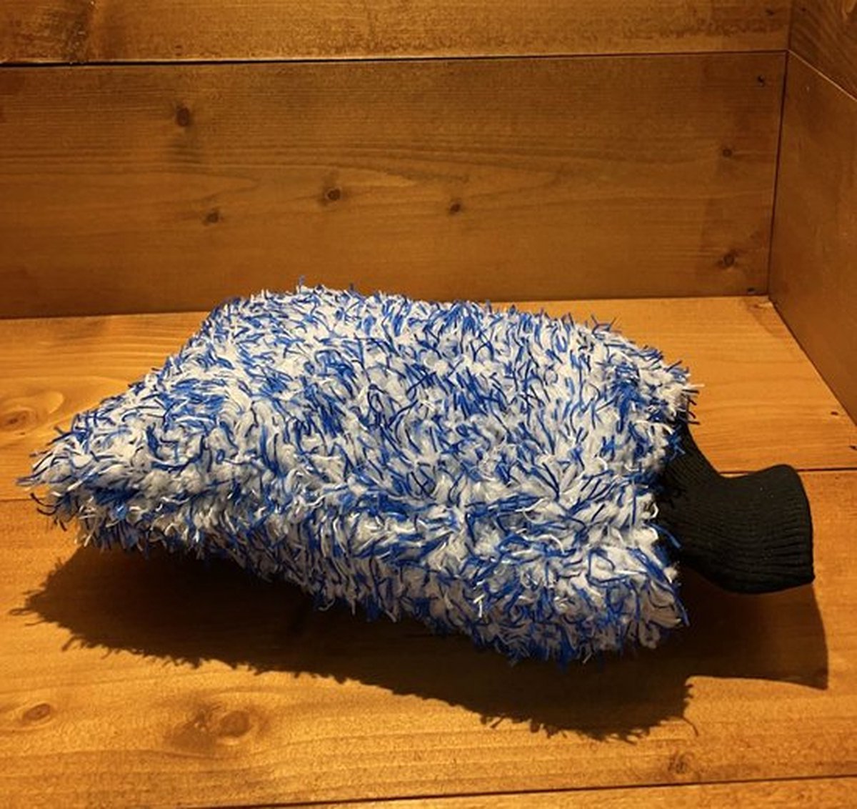 Kandahar | Extra zachte blauwe microvezel was handschoen | Extra absorberend | Laat geen strepen achter | Voor het reinigen van het vuil van de lak | Auto wassen