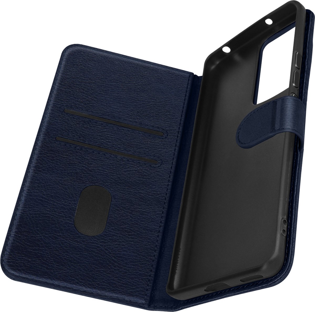 Hoes Geschikt voor Xiaomi 13 Lite Portemonnee/Videohouder Donkerblauw