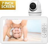iNeedy Vision 7 inch - Babyfoon - Babyfoon met camera - Full HD - babyfoon met monitor - Video & Audio - Uitgebreide functies