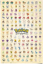 Pokemon figuren - Poster 61 x 91.5 cm