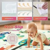 Bol.com Speelmat Baby Foam - 180x200cm incl Opbergtas - Speelkleed XXL Antislip en Waterafstotend - Dubbelzijdige Baby Mat aanbieding