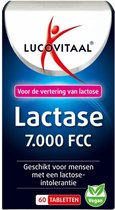 Lucovitaal Lactase 7000 FCC 60 tabletten