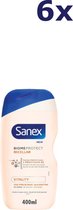 6x Gel Douche Sanex - 400ml - biomeprotect vitalité micellaire