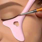 Eyeliner Tool - Eyeliner hulp - Mascara tool- Eyeliner make-up hulp - Oogpotlood - Make-up hulp - Paars