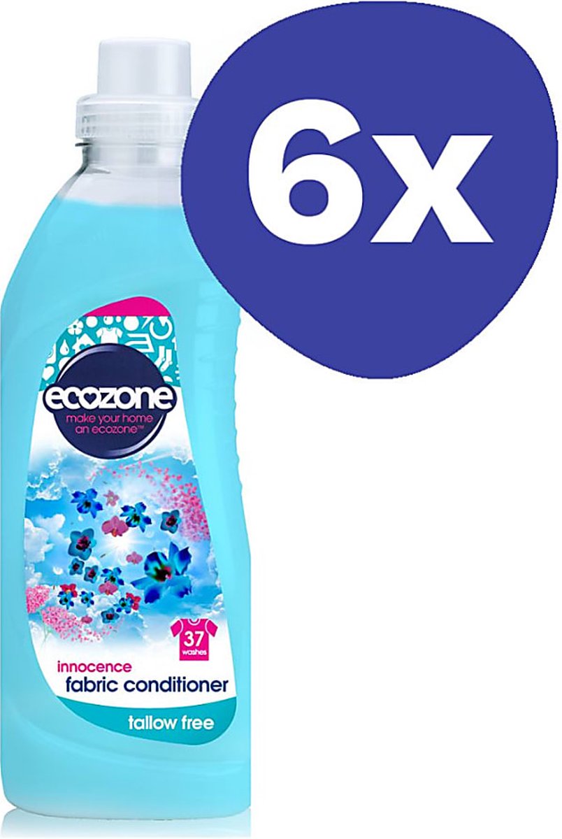 Goedkoopste Ecozone Wasverzachter Talg vrij - Innocence (6x 1L