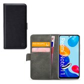 Mobilize Classic Gelly Wallet Telefoonhoesje geschikt voor Xiaomi Redmi Note 10 4G Hoesje Bookcase Portemonnee - Zwart
