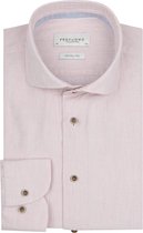 Profuomo - Chemise Lin Rose - Homme - Taille 37 - Coupe Slim