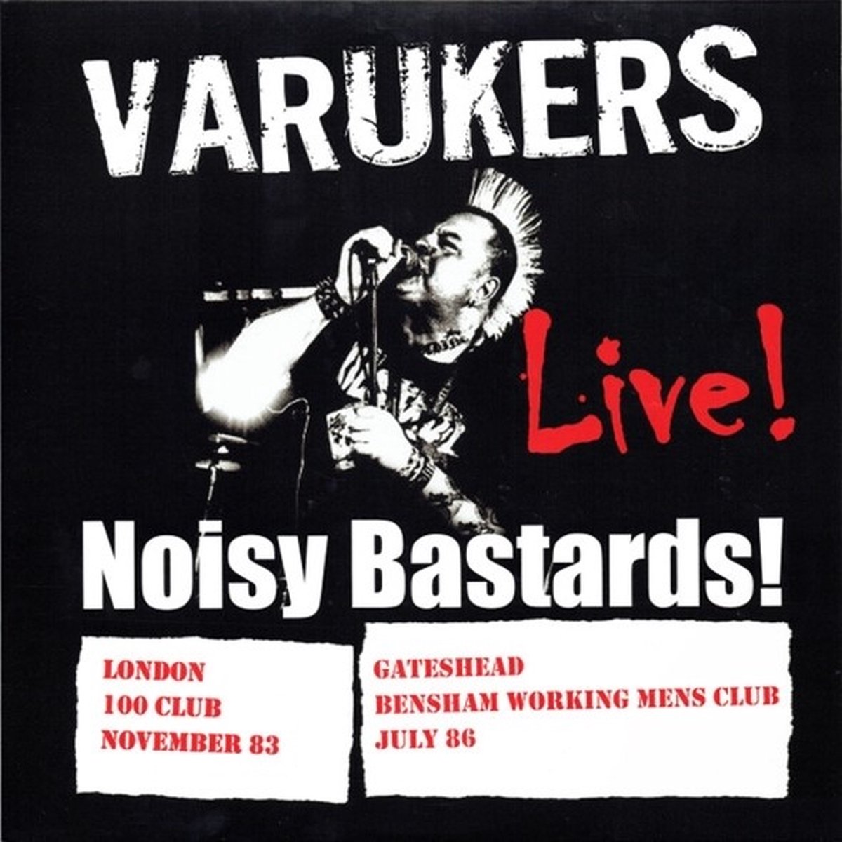 Varukers - Noisy Bastards! (LP) (Coloured Vinyl)