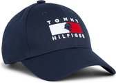 Tommy Hilfiger Flag Logo Cap - maat One size - desert sky