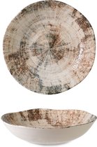 Rinart Diepbord - Shira - Porselein - 20 cm - set van 6