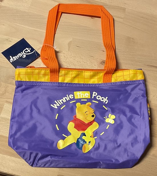 Disney Winnie the Pooh tas - klein model strandtas - paars